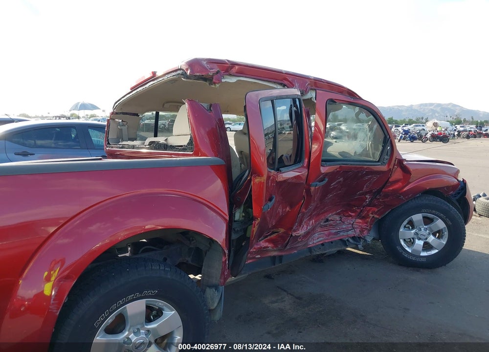 2013 NISSAN FRONTIER SV VIN: 1N6AD0ER3DN719636