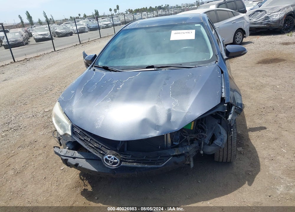 2015 TOYOTA COROLLA S PLUS VIN: 5YFBURHE6FP207332