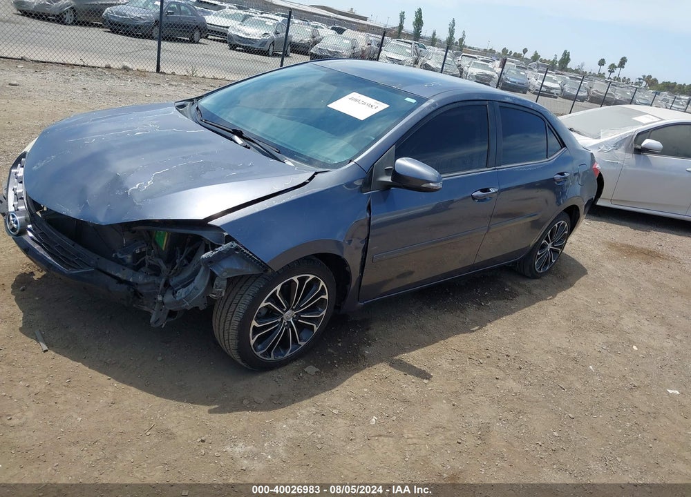 2015 TOYOTA COROLLA S PLUS VIN: 5YFBURHE6FP207332