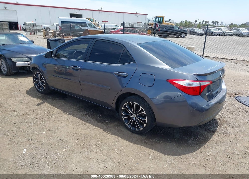 2015 TOYOTA COROLLA S PLUS VIN: 5YFBURHE6FP207332