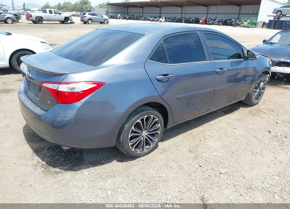 2015 TOYOTA COROLLA S PLUS VIN: 5YFBURHE6FP207332