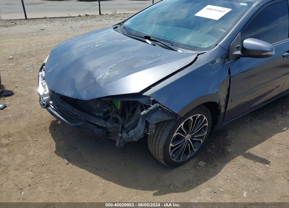 2015 TOYOTA COROLLA S PLUS VIN: 5YFBURHE6FP207332