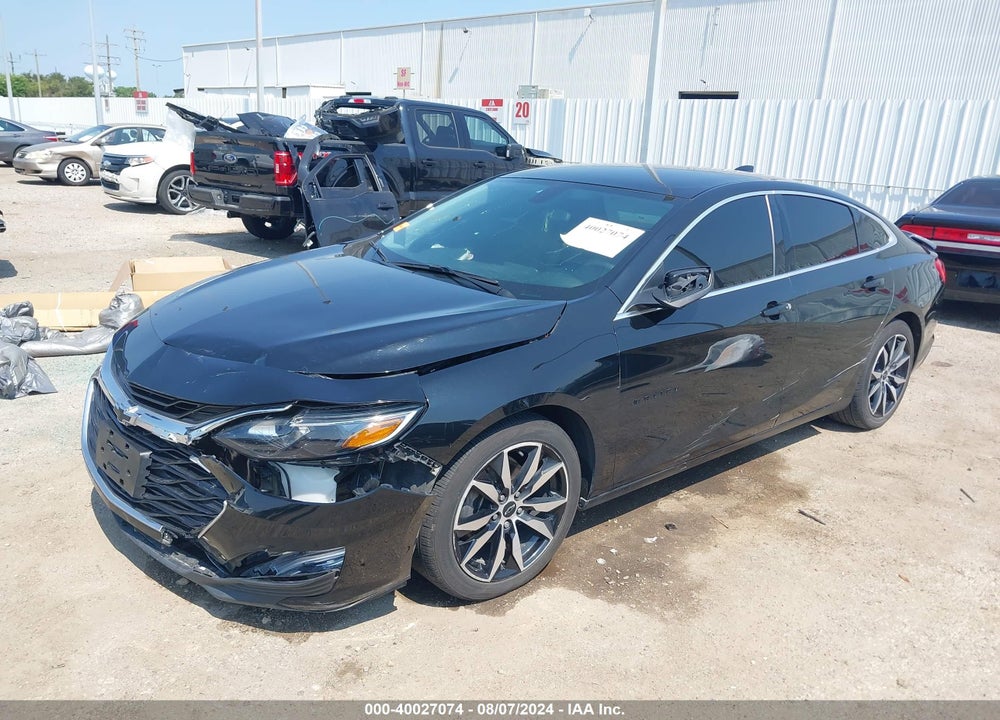 2021 CHEVROLET MALIBU FWD RS VIN: 1G1ZG5ST7MF040546