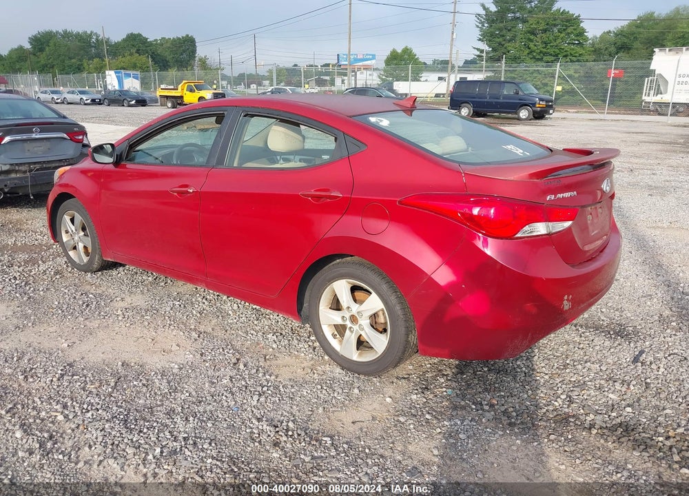 2013 HYUNDAI ELANTRA GLS VIN: KMHDH4AE4DU734503