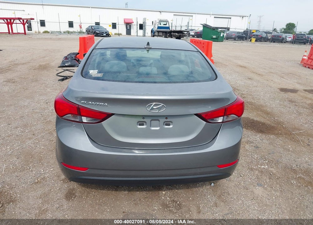 2014 HYUNDAI ELANTRA SE VIN: 5NPDH4AE1EH522867