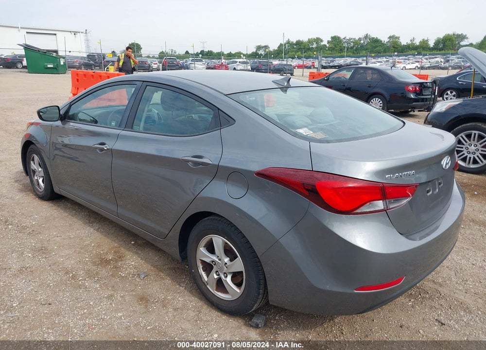 2014 HYUNDAI ELANTRA SE VIN: 5NPDH4AE1EH522867