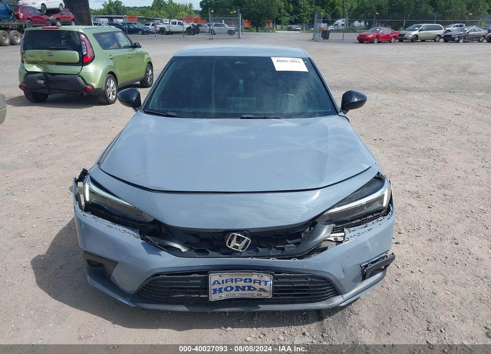 2022 HONDA CIVIC SPORT VIN: 19XFL2H81NE012437