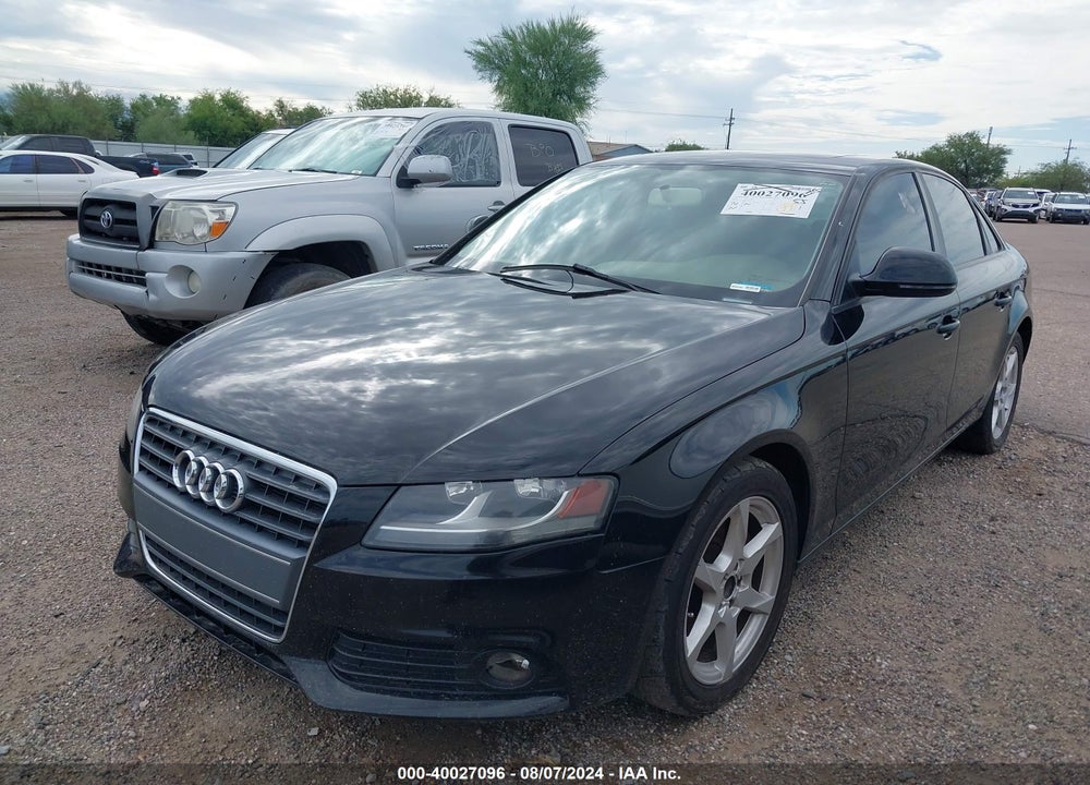 2009 AUDI A4 2.0T PREMIUM VIN: WAUJF78K59N046129