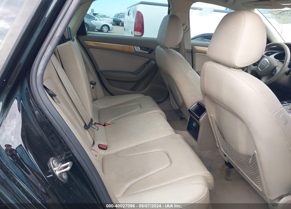 2009 AUDI A4 2.0T PREMIUM VIN: WAUJF78K59N046129