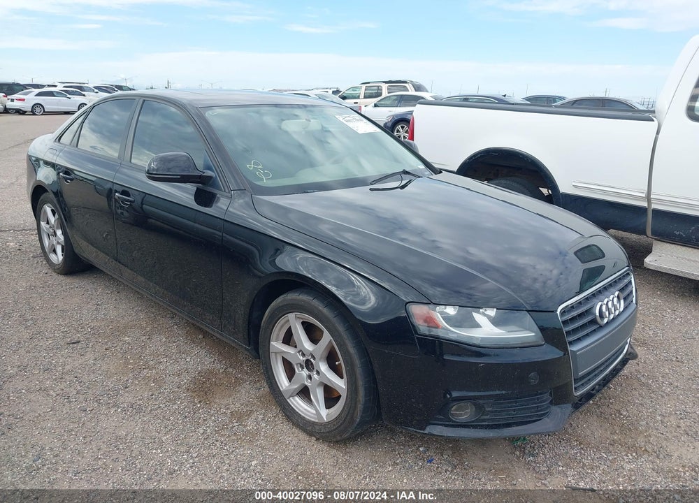 2009 AUDI A4 2.0T PREMIUM VIN: WAUJF78K59N046129