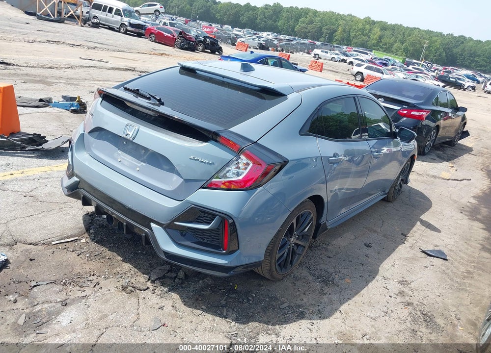 2020 HONDA CIVIC SPORT VIN: SHHFK7H40LU203818