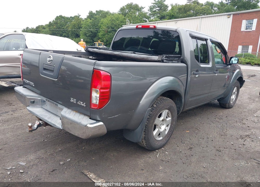 2008 NISSAN FRONTIER SE VIN: 1N6AD07W48C407992