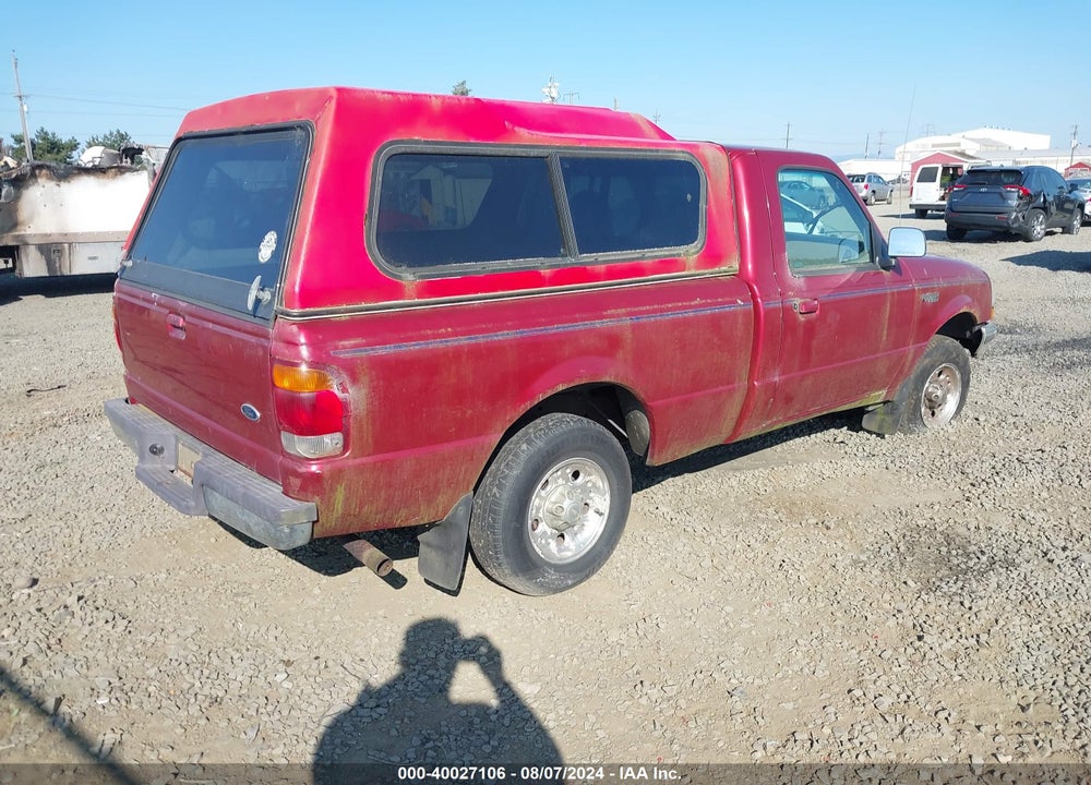 1998 FORD RANGER SPLASH/XL/XLT VIN: 1FTYR10C8WPA78485