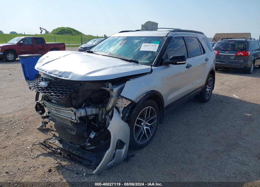 2018 FORD EXPLORER SPORT VIN: 1FM5K8GTXJGA86064