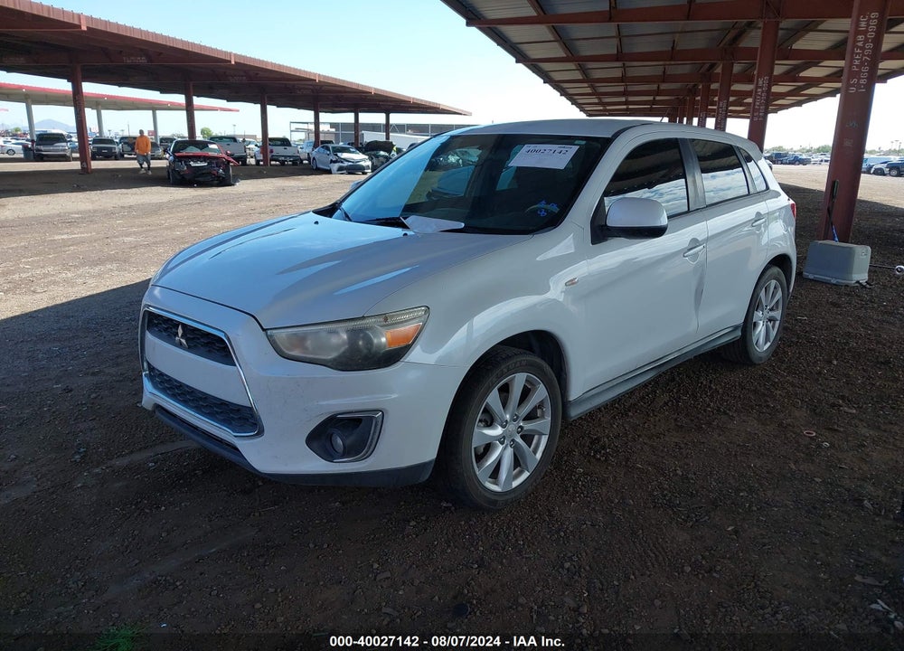 2014 MITSUBISHI OUTLANDER SPORT ES VIN: 4A4AP3AU1EE019145