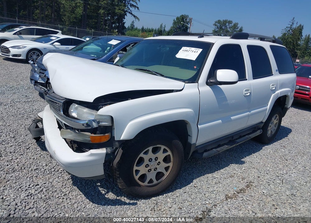 2005 CHEVROLET TAHOE Z71 VIN: 1GNEK13T15R182877