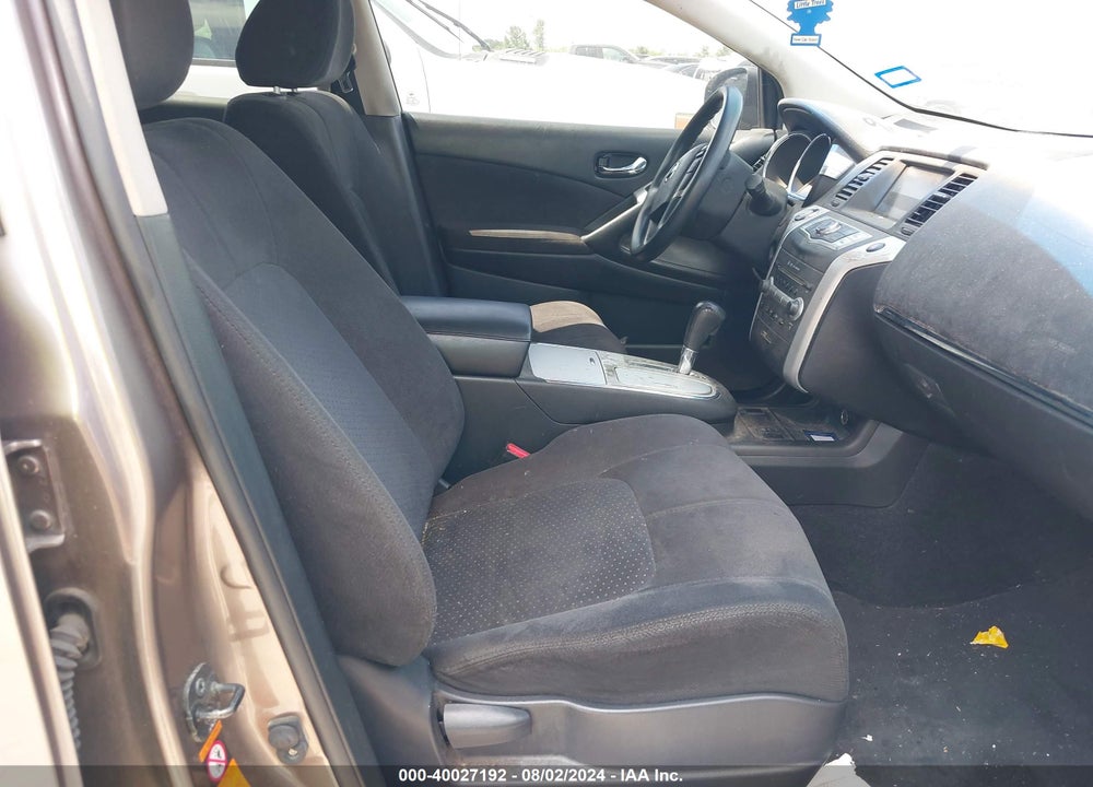 2009 NISSAN MURANO S VIN: JN8AZ18W89W117168