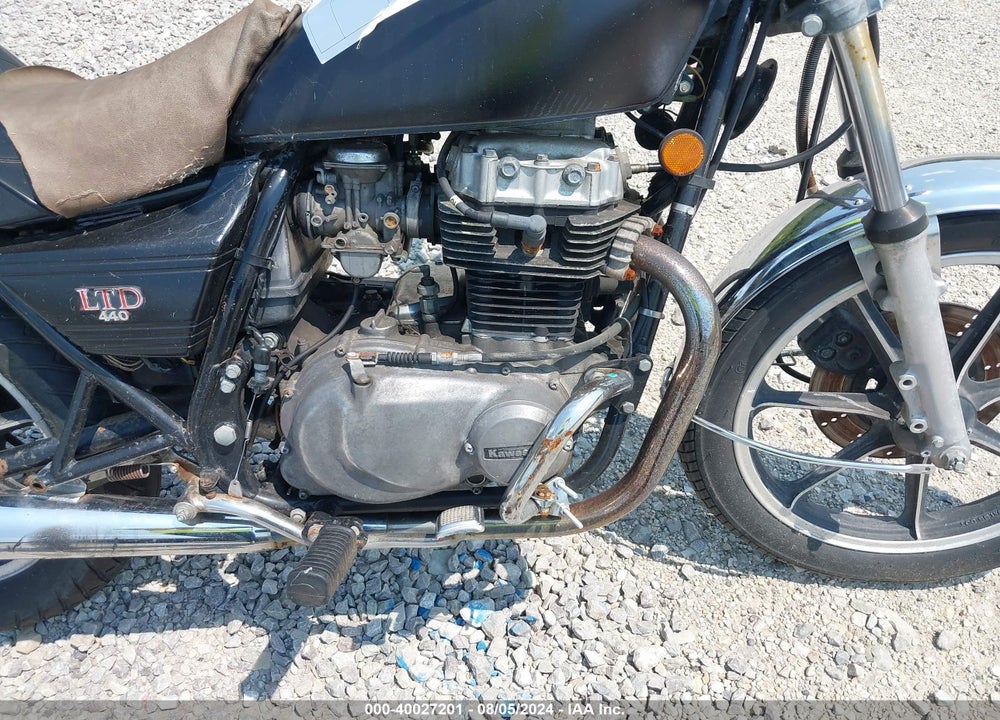 1982 KAWASAKI KZ440 D VIN: JKAKZHD10CB514658