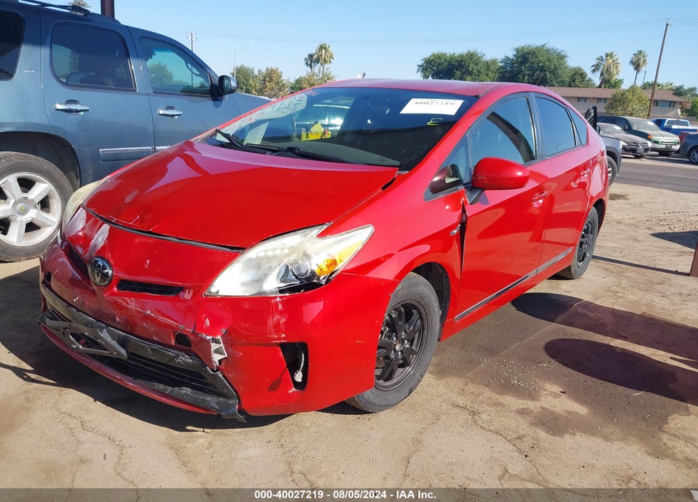 2012 TOYOTA PRIUS THREE VIN: JTDKN3DU0C1569955