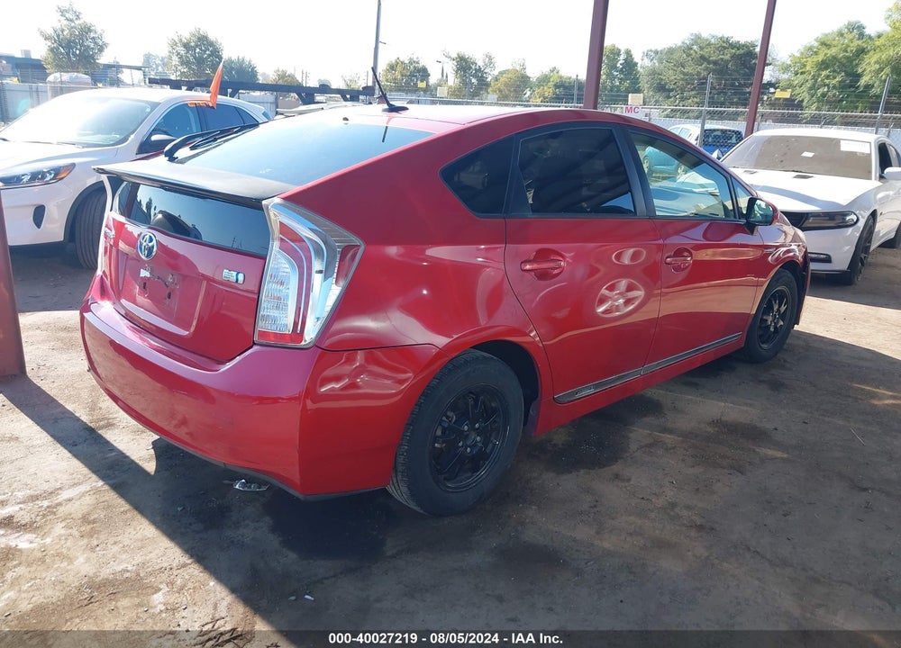 2012 TOYOTA PRIUS THREE VIN: JTDKN3DU0C1569955