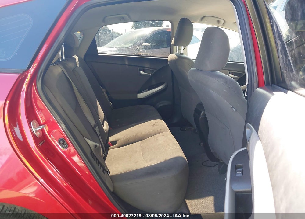 2012 TOYOTA PRIUS THREE VIN: JTDKN3DU0C1569955