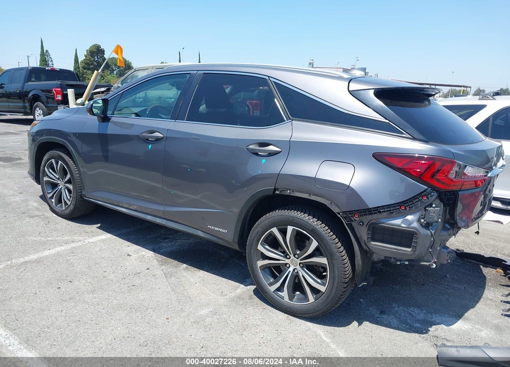2016 LEXUS RX 450H VIN: 2T2BGMCA4GC002359