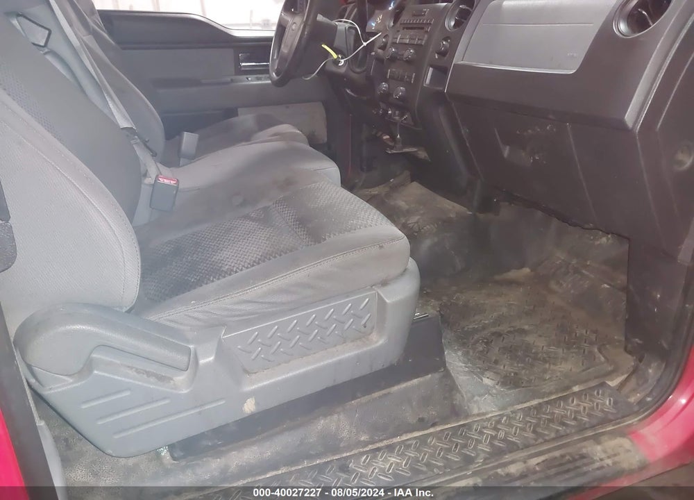 2012 FORD F-150 STX VIN: 1FTFX1EF5CKE30589