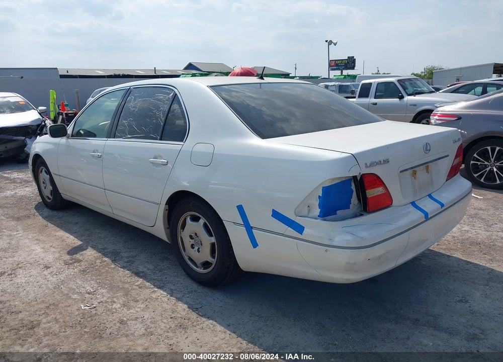 2002 LEXUS LS 430 VIN: JTHBN30F020087058
