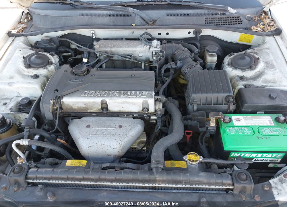 2001 HYUNDAI SONATA VIN: KMHWF25S71A421137