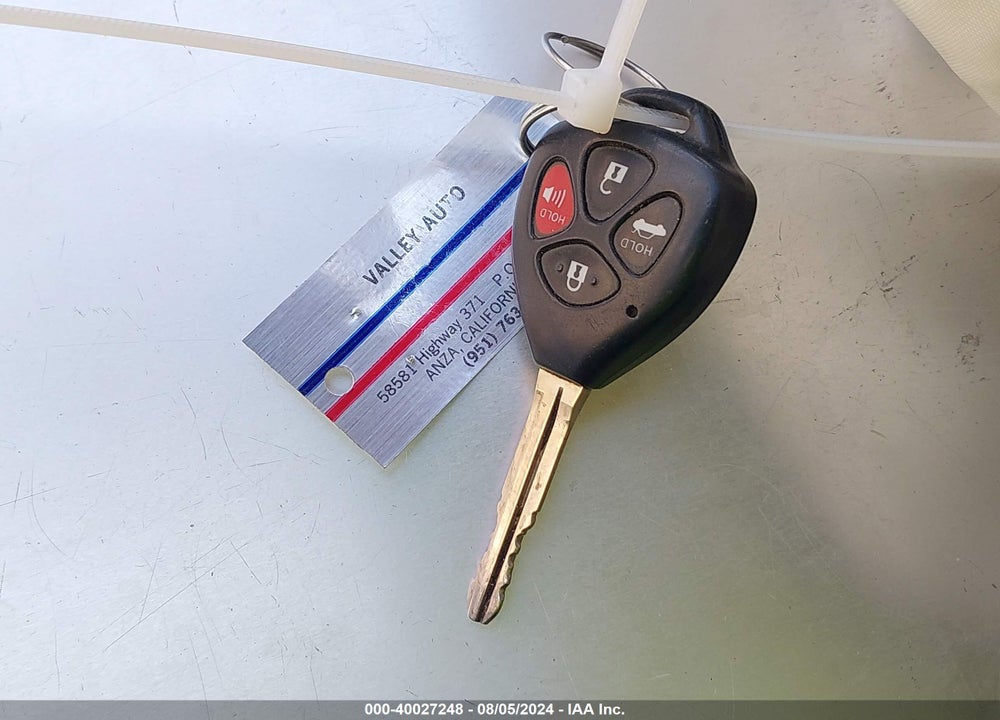 2007 TOYOTA CAMRY XLE VIN: 4T1BE46K77U662117