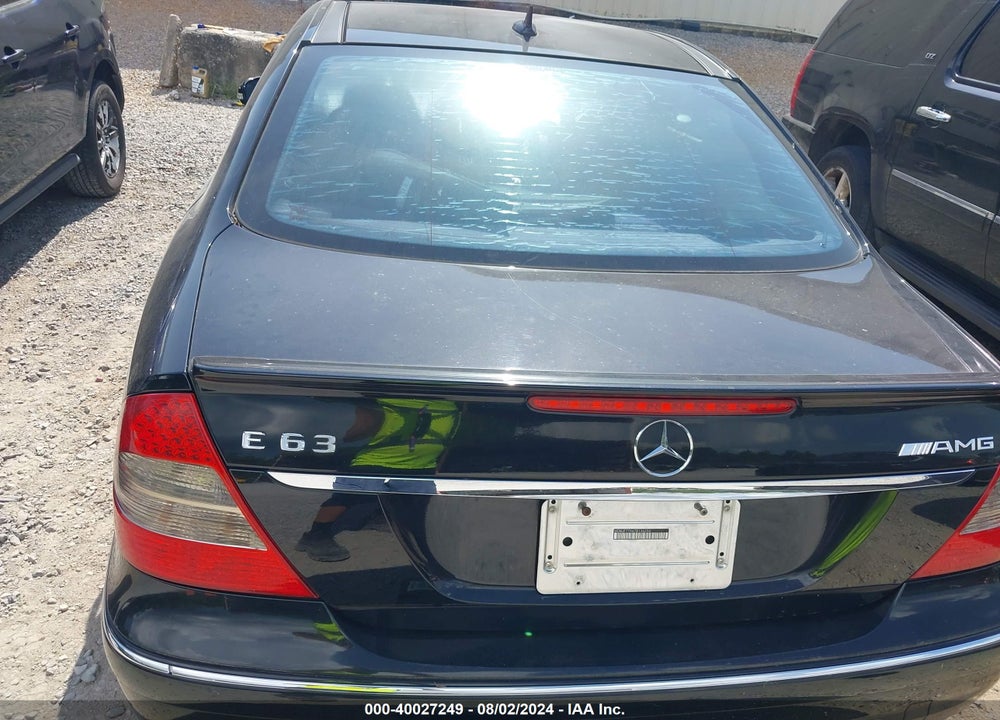 2007 MERCEDES-BENZ E 63 AMG VIN: WDBUF77X67B136254