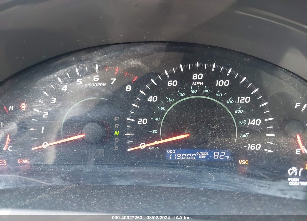 2008 TOYOTA CAMRY LE V6 VIN: 4T1BK46K98U071510