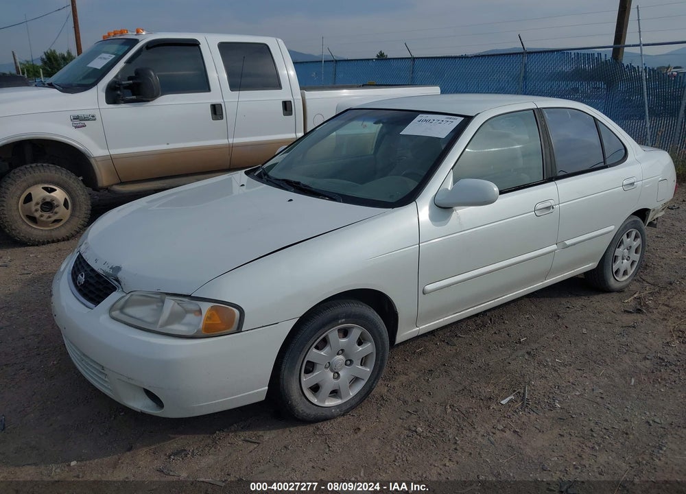 2001 NISSAN SENTRA GXE VIN: 3N1CB51D31L421661