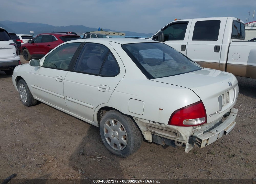 2001 NISSAN SENTRA GXE VIN: 3N1CB51D31L421661