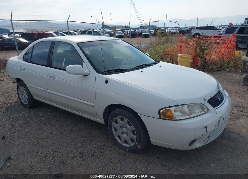 2001 NISSAN SENTRA GXE VIN: 3N1CB51D31L421661