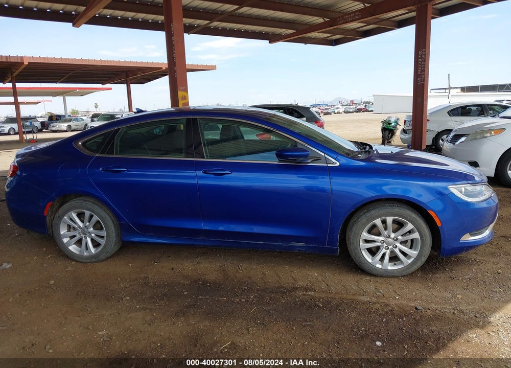 2016 CHRYSLER 200 LIMITED VIN: 1C3CCCAB1GN124513