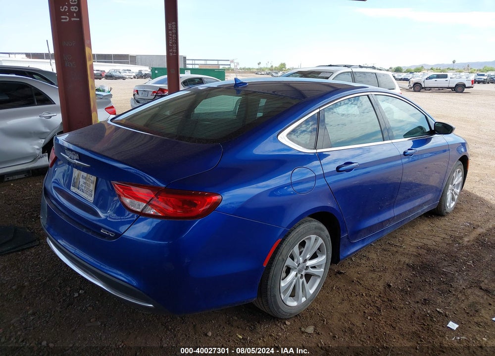2016 CHRYSLER 200 LIMITED VIN: 1C3CCCAB1GN124513