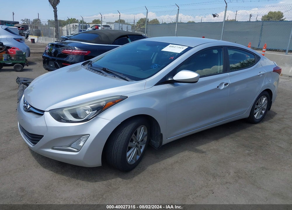 2015 HYUNDAI ELANTRA SE VIN: KMHDH4AE3FU230852
