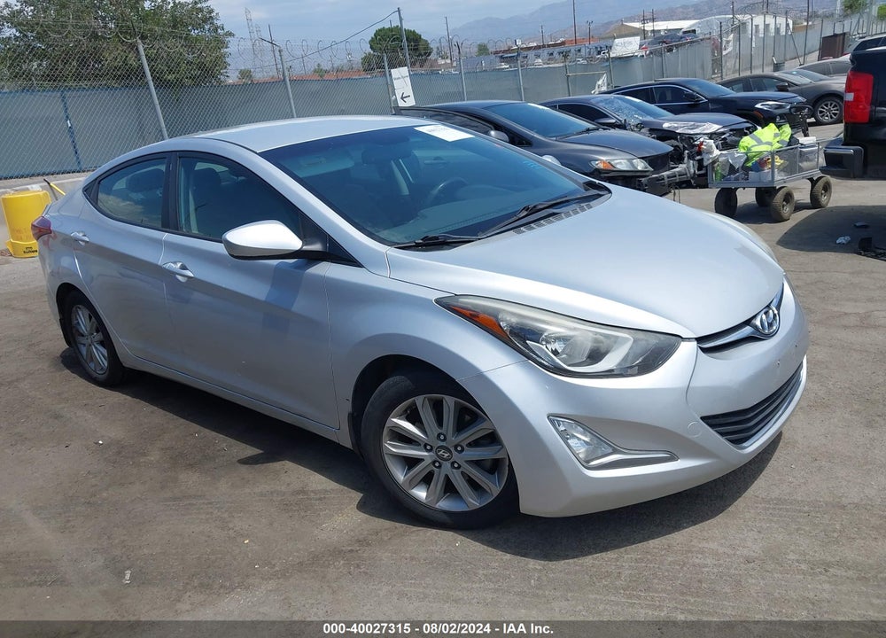 2015 HYUNDAI ELANTRA SE VIN: KMHDH4AE3FU230852