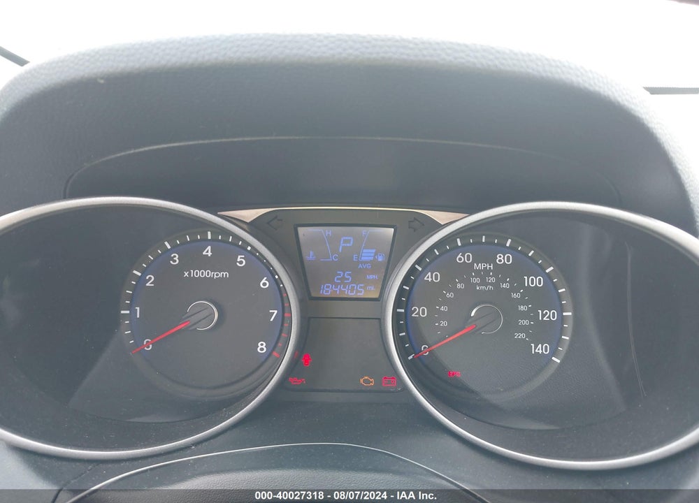 2012 HYUNDAI TUCSON GLS VIN: KM8JUCAC5CU487112