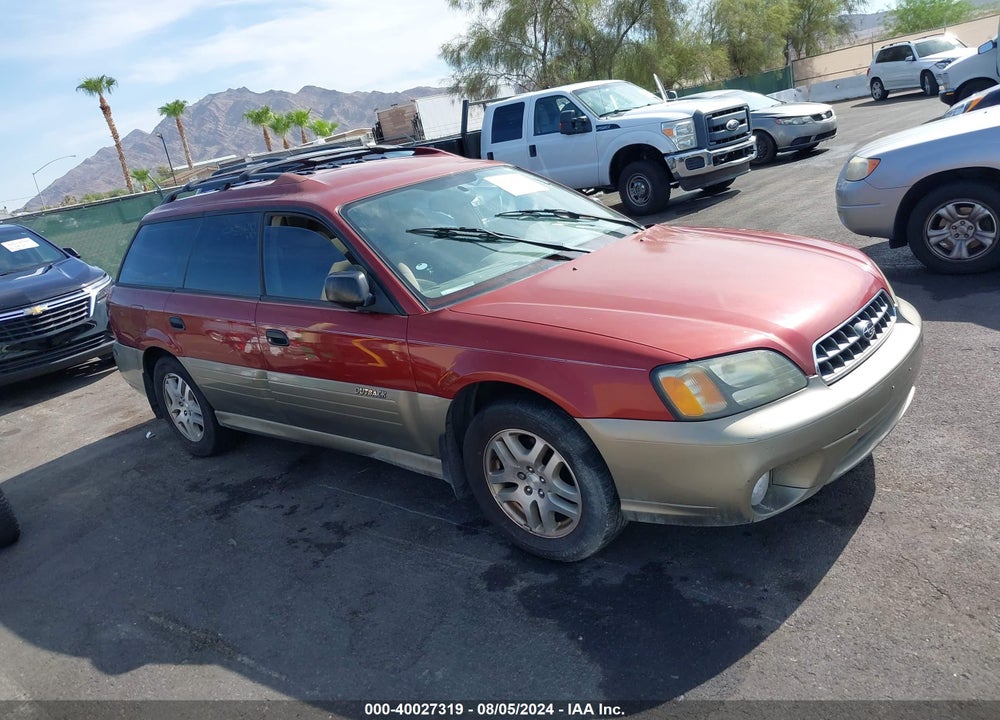 2004 SUBARU OUTBACK VIN: 4S3BH675347606539