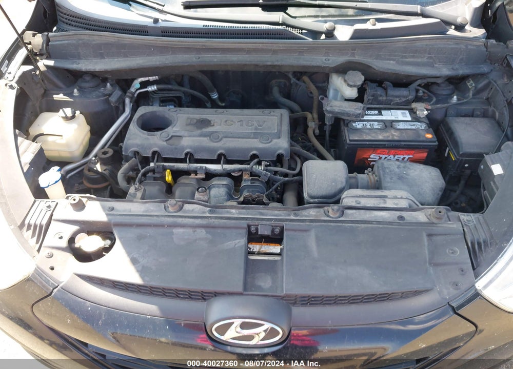 2010 HYUNDAI TUCSON GLS VIN: KM8JU3AC6AU073592