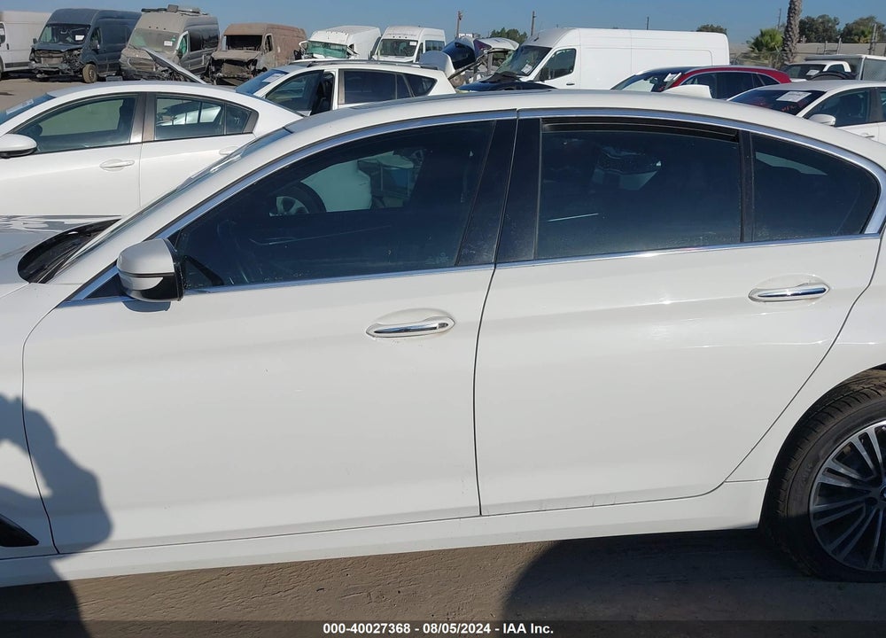 2018 BMW 530E IPERFORMANCE VIN: WBAJA9C52JG623283