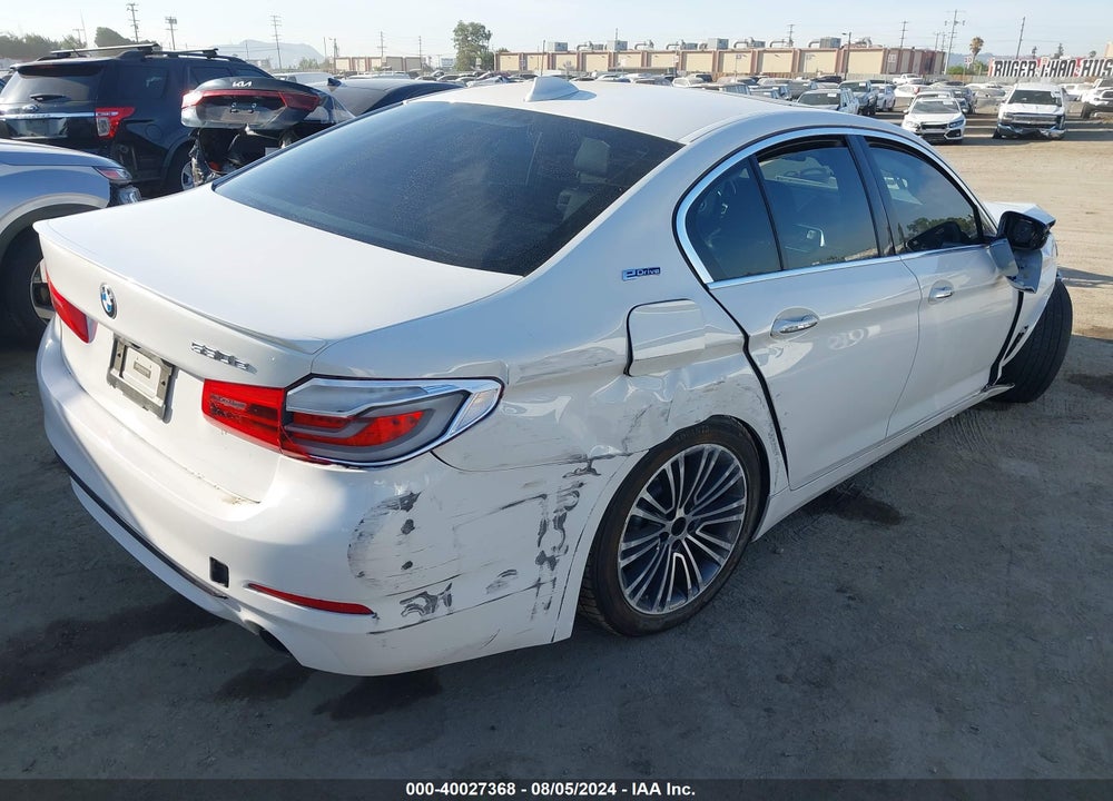 2018 BMW 530E IPERFORMANCE VIN: WBAJA9C52JG623283