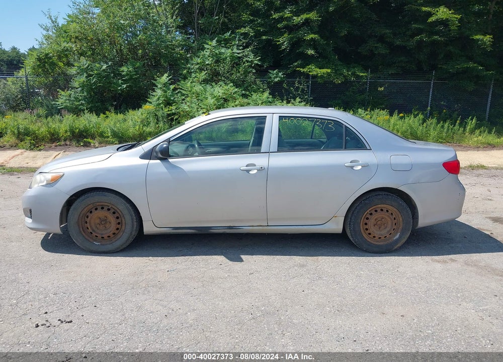 2009 TOYOTA COROLLA VIN: 2T1BU40E49C138420