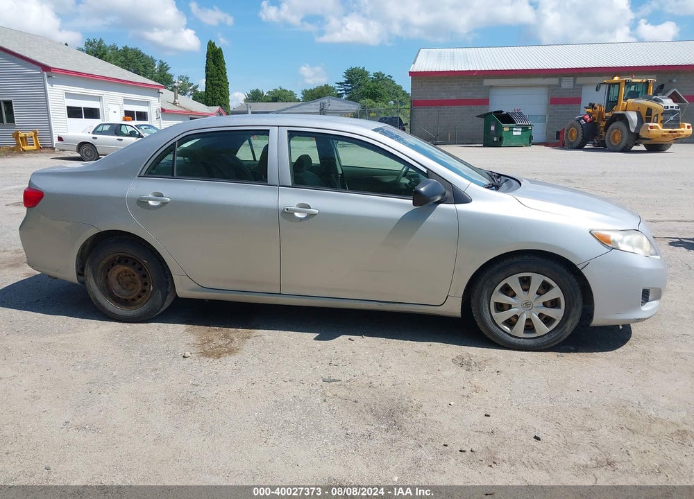 2009 TOYOTA COROLLA VIN: 2T1BU40E49C138420