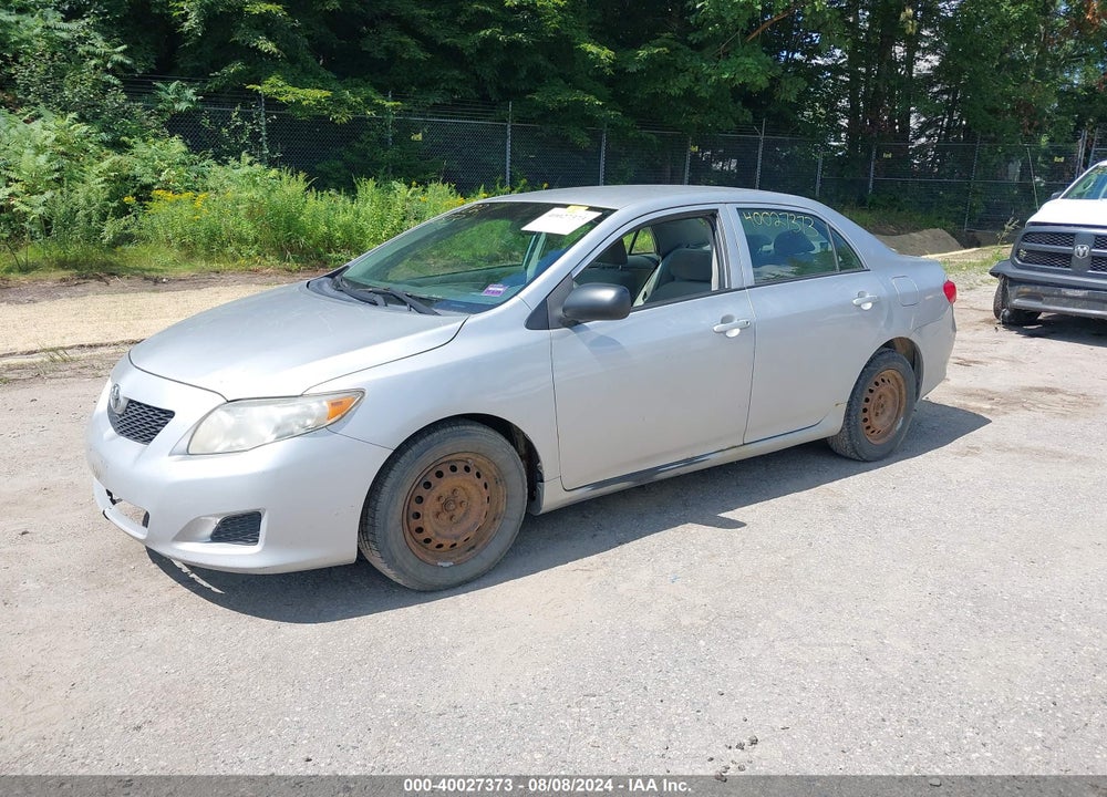 2009 TOYOTA COROLLA VIN: 2T1BU40E49C138420