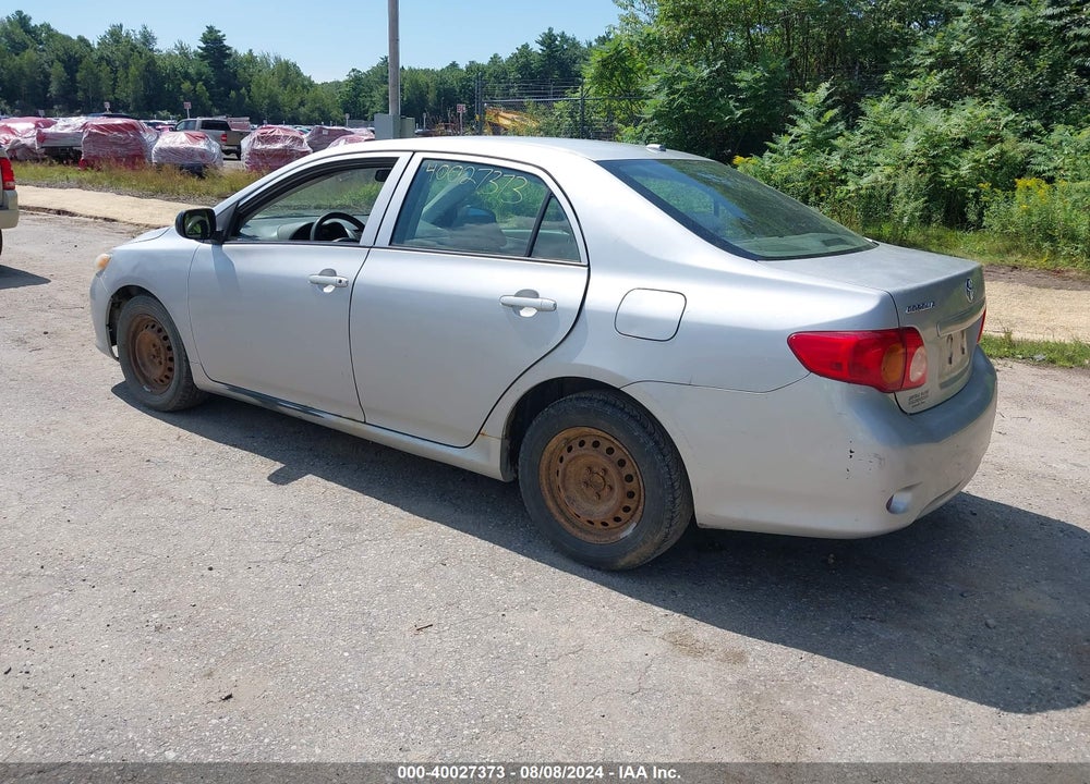 2009 TOYOTA COROLLA VIN: 2T1BU40E49C138420