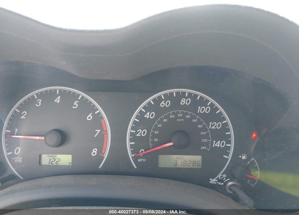 2009 TOYOTA COROLLA VIN: 2T1BU40E49C138420