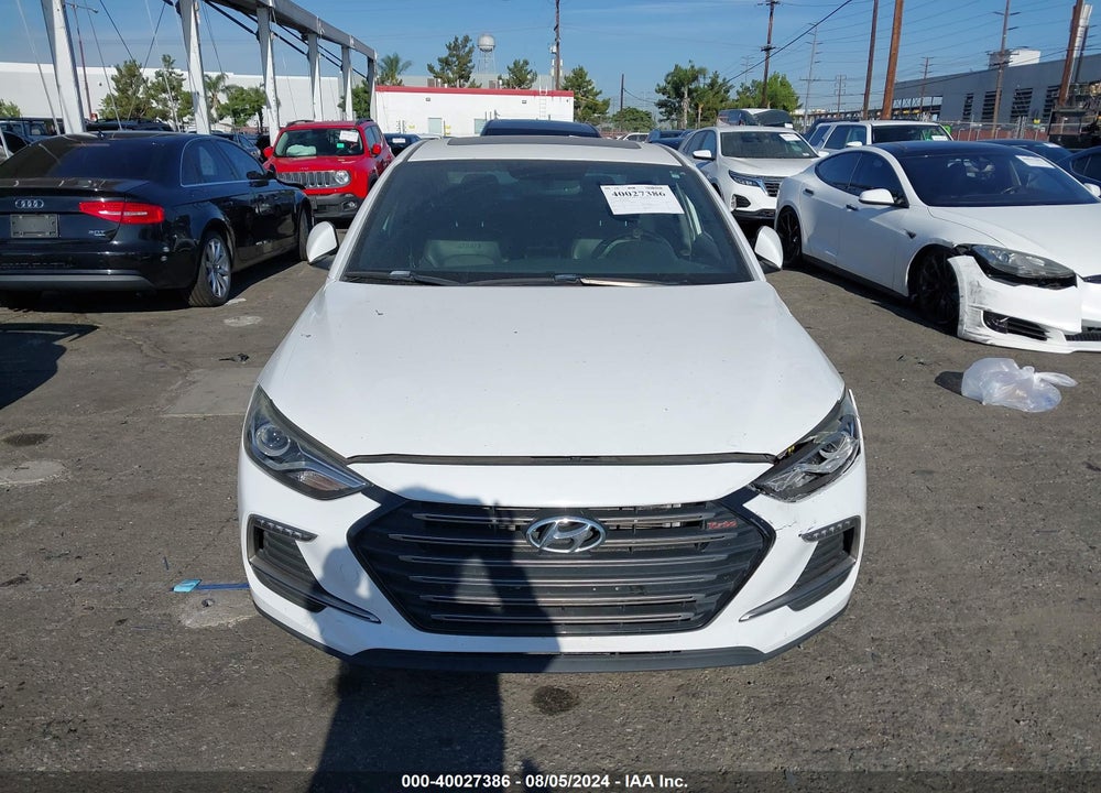 2018 HYUNDAI ELANTRA SPORT VIN: KMHD04LB8JU528123